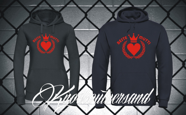 Beste Mutti Kapuzenpullover (Unisex)